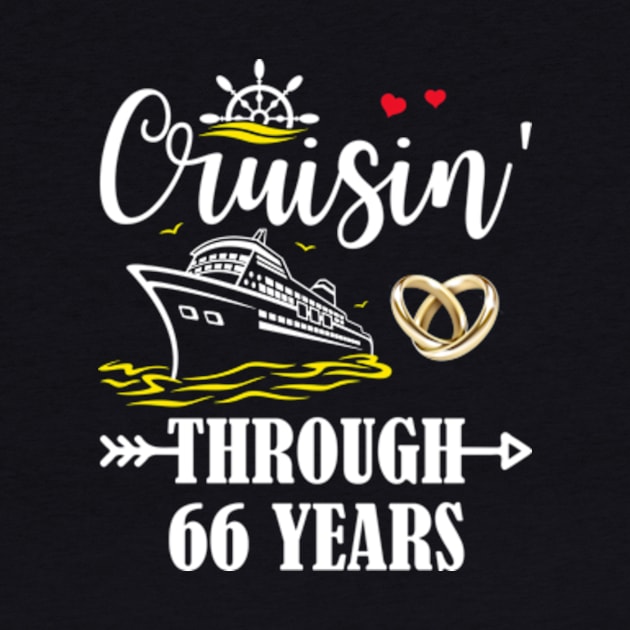 Cruising Through 66 Years Family 66th Anniversary Cruise Couple by Madridek Deleosw